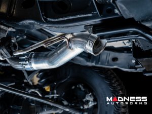 Ford Bronco Performance Exhaust System - Cat Back - Single Rear Exit - AWE - No Tip w/ Bash Guard